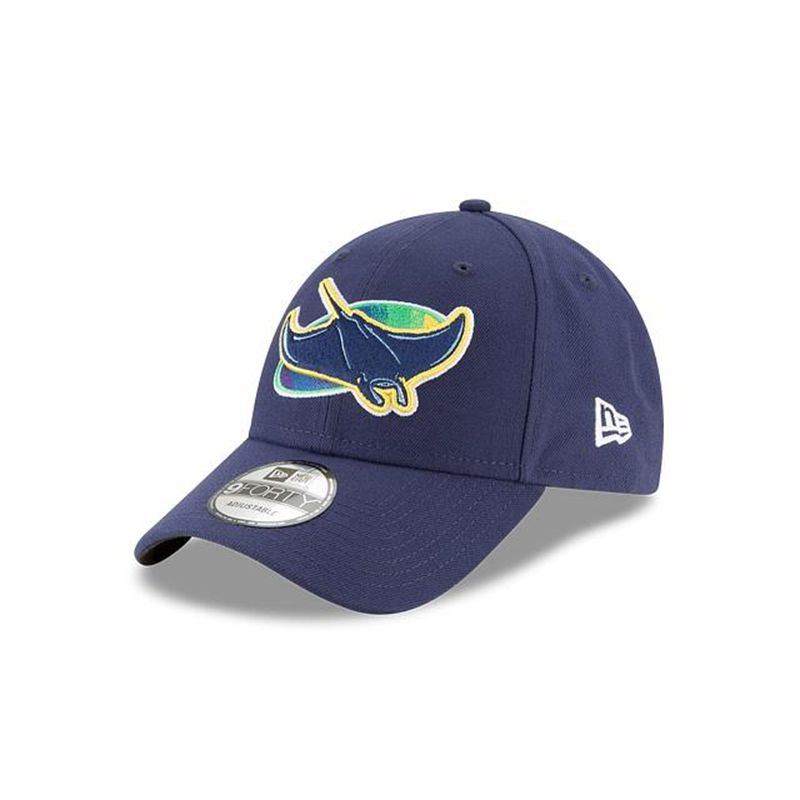 MLB Tampa Bay Rays The League 9Forty Adjustable (JLZ8450) - Blue New Era Caps